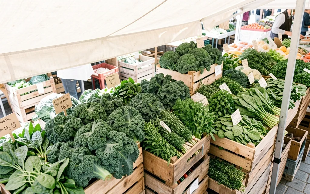 Málaga farmers market produce